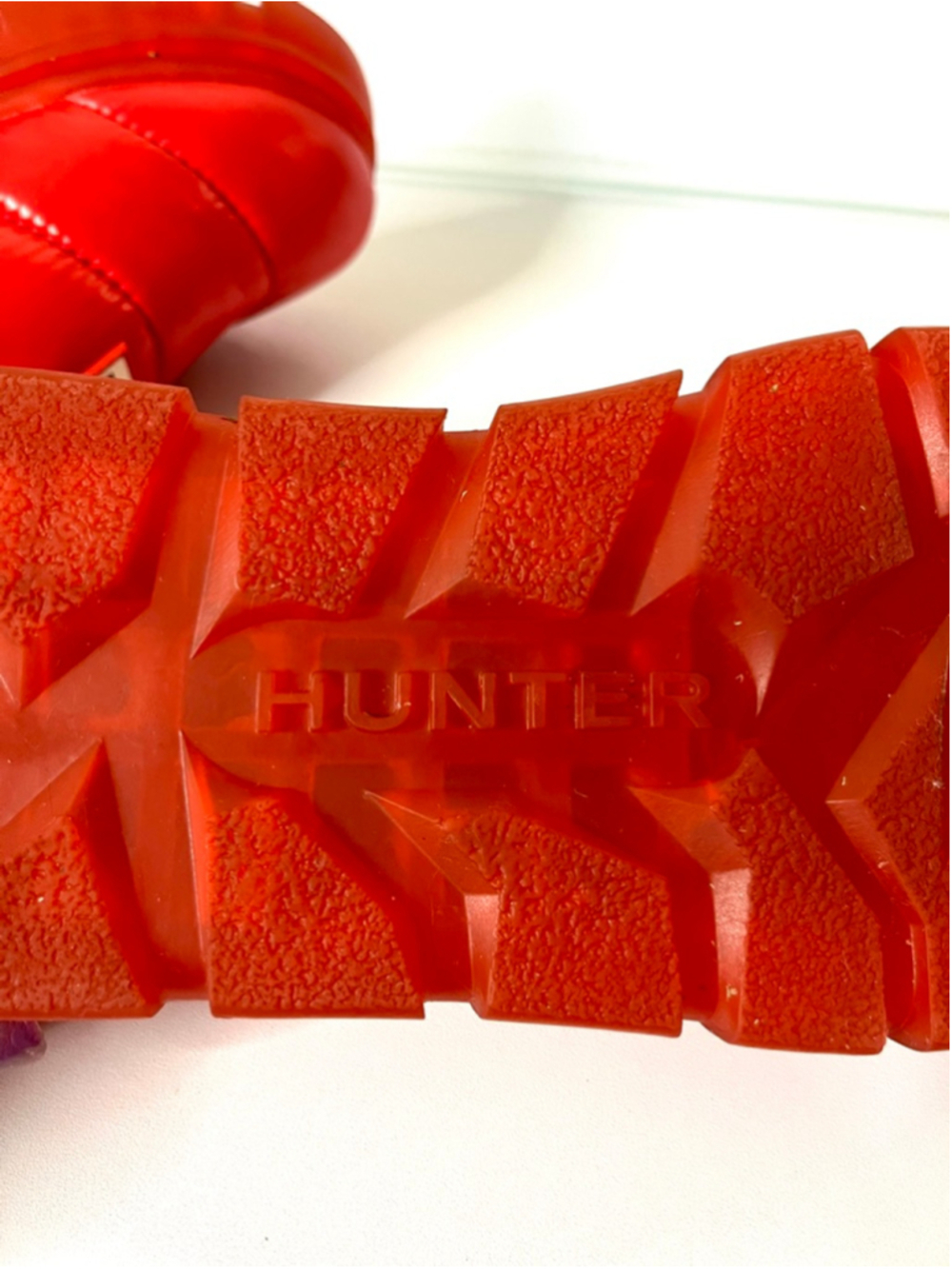 $140 Hunter Women’s Madison Red Insulated Water Resistant Mules Size 7M - Picture 9 of 10